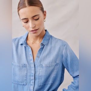 Pismo Two Pocket Top - Medium Ombre Wash Bella Dahl